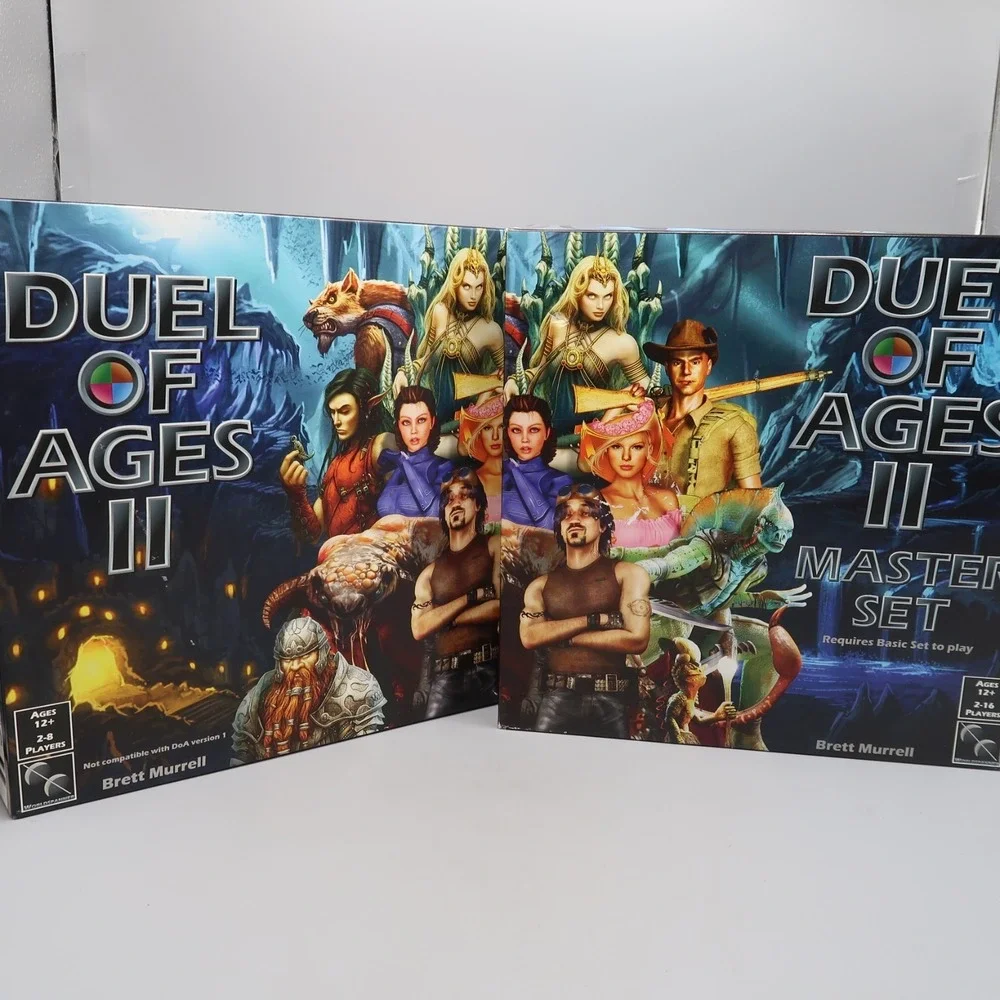 Duel of Ages II & Duel of Ages II Master Set Expansion Box Complete Lot of 2